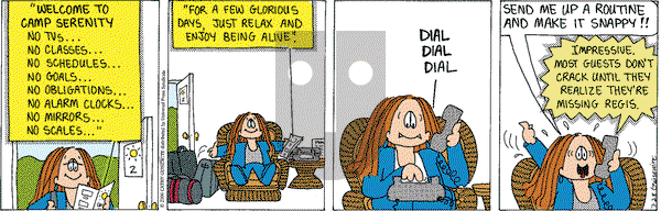 Cathy Classics on Friday July 28, 2000 Comic Strip