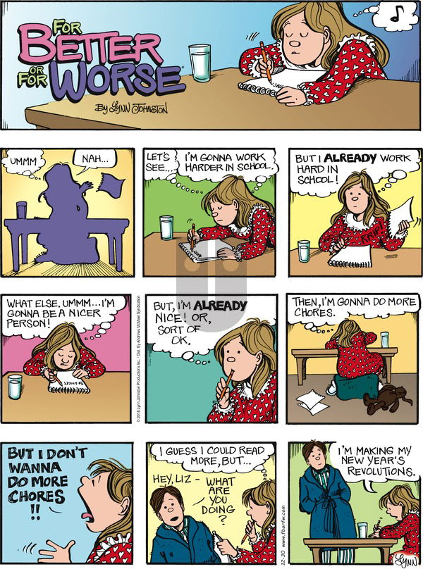 For Better or For Worse - Sunday December 30, 2018 Comic Strip