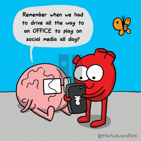 The Awkward Yeti on Friday May 8, 2020 Comic Strip
