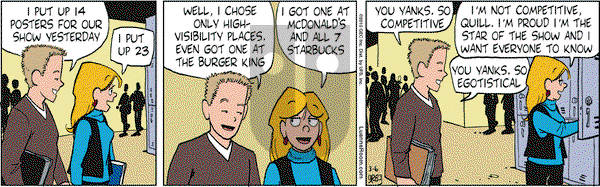 Luann on Saturday March 6, 2010 Comic Strip