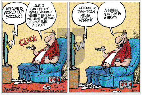 Win, Lose, Drew on Tuesday June 10, 2014 Comic Strip