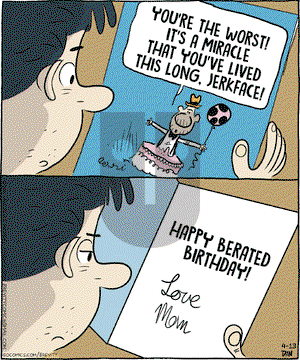 Brevity on Friday April 13, 2018 Comic Strip