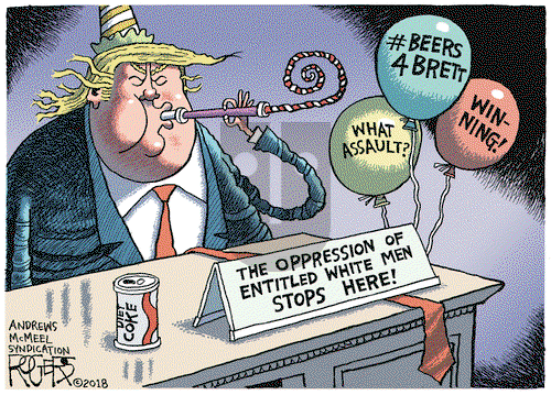Rob Rogers on Tuesday October 9, 2018 Comic Strip