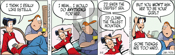 Baldo on Saturday March 2, 2013 Comic Strip