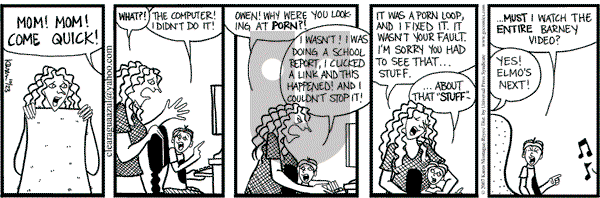 Clear Blue Water on Tuesday October 23, 2007 Comic Strip