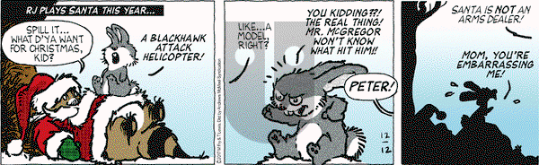 Over the Hedge on Tuesday December 12, 2017 Comic Strip