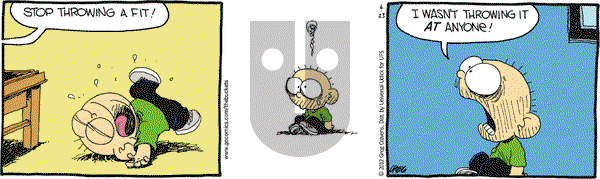 The Buckets on Saturday June 23, 2012 Comic Strip