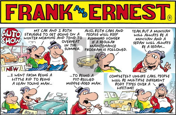 Frank and Ernest on Sunday February 10, 2019 Comic Strip