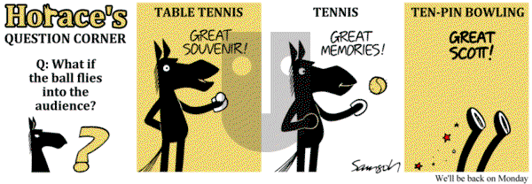 Dark Side of the Horse on Saturday March 14, 2015 Comic Strip