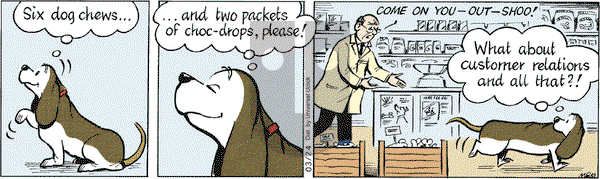 Fred Basset on Saturday March 24, 2012 Comic Strip
