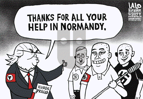 Lalo Alcaraz on Tuesday October 15, 2019 Comic Strip