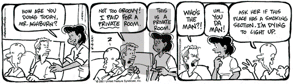 JumpStart on Wednesday August 8, 2001 Comic Strip