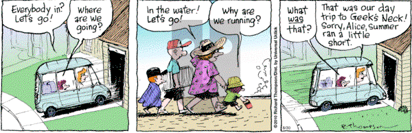 Cul de Sac on Monday August 30, 2010 Comic Strip