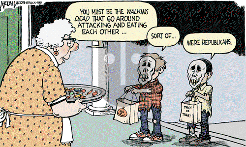 Robert Ariail - Friday October 25, 2013 Comic Strip
