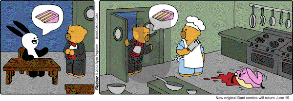 Buni on Friday June 3, 2016 Comic Strip