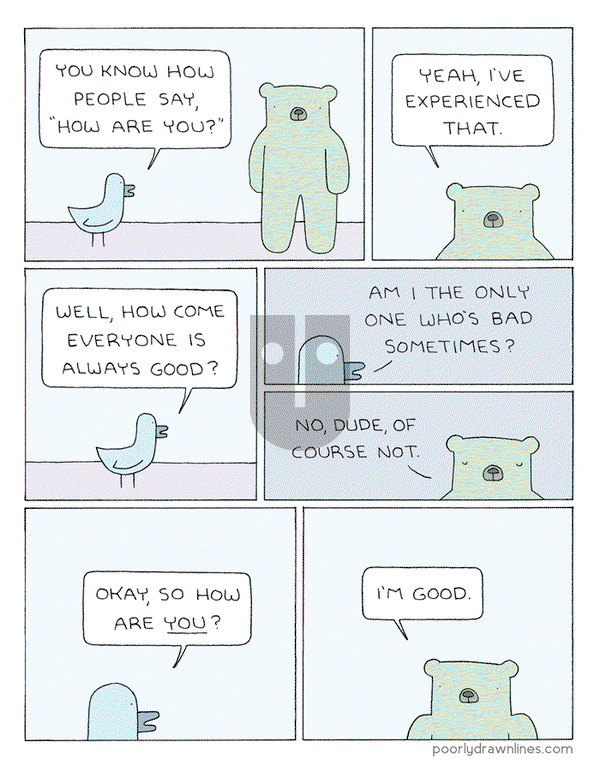 Poorly Drawn Lines on Wednesday September 26, 2018 Comic Strip