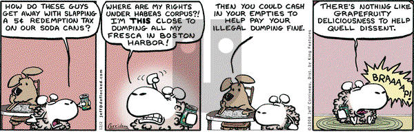 DeFlocked on Tuesday December 2, 2008 Comic Strip