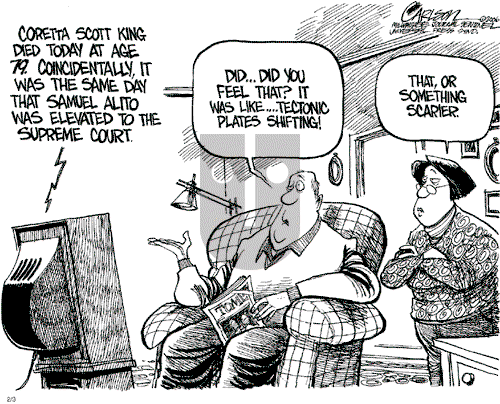 Stuart Carlson on Friday February 3, 2006 Comic Strip