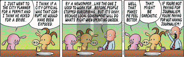 Pearls Before Swine on Thursday October 31, 2019 Comic Strip