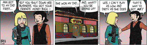 Luann on Thursday March 8, 2018 Comic Strip
