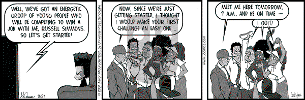 The Boondocks on Tuesday April 24, 2012 Comic Strip