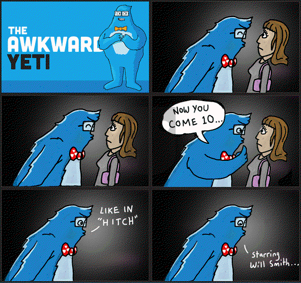 The Awkward Yeti on Tuesday September 9, 2014 Comic Strip