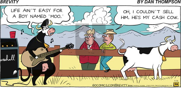 Brevity - Sunday July 19, 2020 Comic Strip