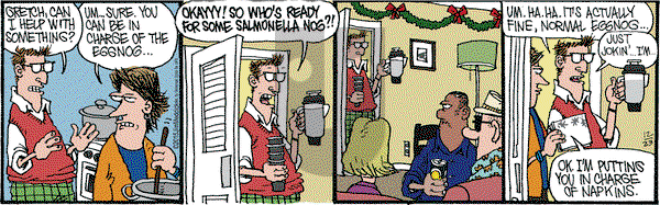 Monty on Wednesday December 23, 2015 Comic Strip