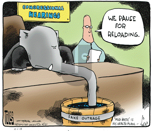 Tom Toles on Friday November 1, 2013 Comic Strip