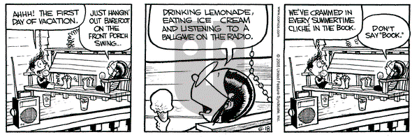 Grand Avenue on Saturday June 18, 2005 Comic Strip