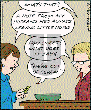 Real Life Adventures on Sunday March 16, 2025 Comic Strip