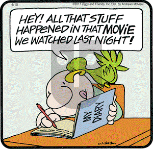 Ziggy on Monday April 10, 2017 Comic Strip