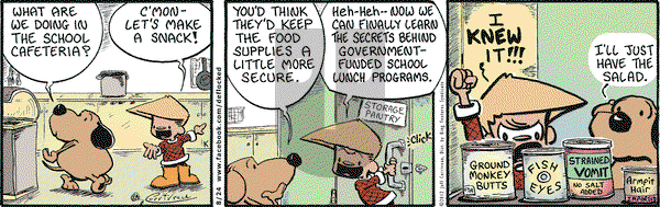 DeFlocked on Friday August 24, 2012 Comic Strip
