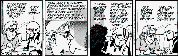 Doonesbury on Wednesday March 25, 1998 Comic Strip