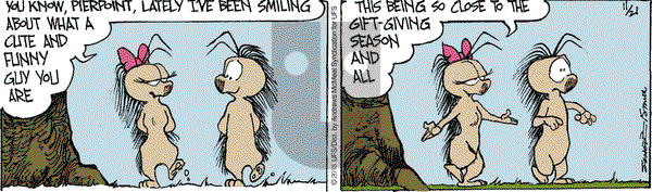 The Grizzwells on Wednesday November 21, 2018 Comic Strip