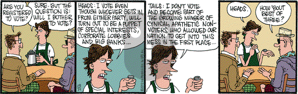 Monty on Thursday October 14, 2010 Comic Strip