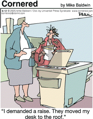 Cornered on Monday September 12, 2005 Comic Strip