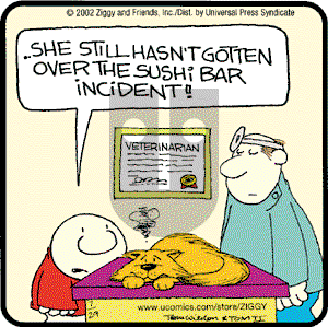 Ziggy - Monday July 29, 2002 Comic Strip