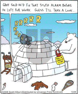 The Argyle Sweater - Tuesday October 28, 2008 Comic Strip