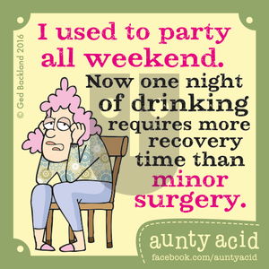 Aunty Acid on Wednesday August 3, 2016 Comic Strip