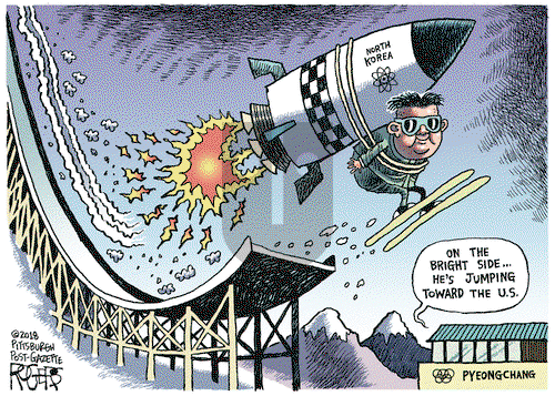 Rob Rogers on Thursday January 11, 2018 Comic Strip