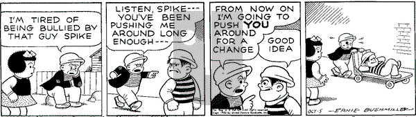 Nancy Classics on Monday October 5, 2015 Comic Strip