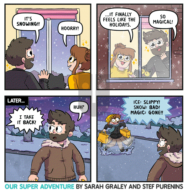 Our Super Adventure - Monday December 6, 2021 Comic Strip