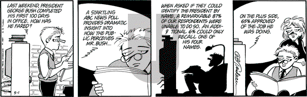 Doonesbury on Monday May 1, 1989 Comic Strip