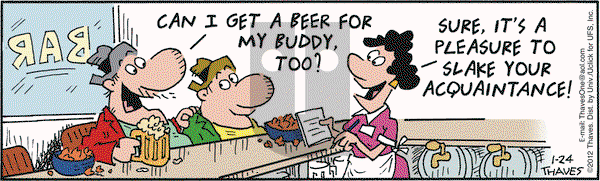 Frank and Ernest - Tuesday January 24, 2012 Comic Strip