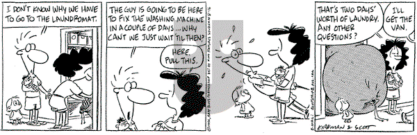 Baby Blues on Friday August 16, 1996 Comic Strip