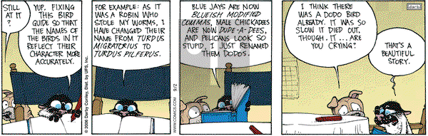 Get Fuzzy on Saturday September 2, 2006 Comic Strip