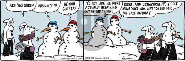 Overboard on Wednesday February 11, 2015 Comic Strip