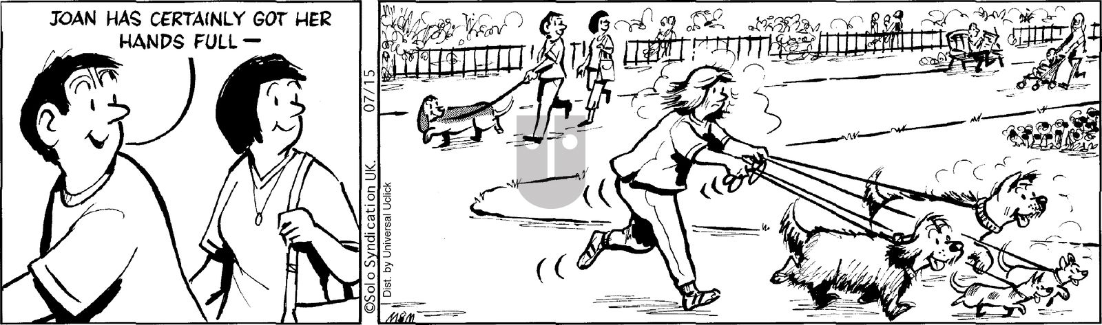 Fred Basset on Tuesday July 15, 2014 Comic Strip