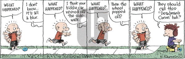 Cul de Sac on Friday August 23, 2019 Comic Strip